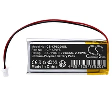 BATTERIE 700mAh CP-XPWS For XP Deus MI-4 MI-6 Pinpointers, WS1 WS2 WS3 WS4 WS5