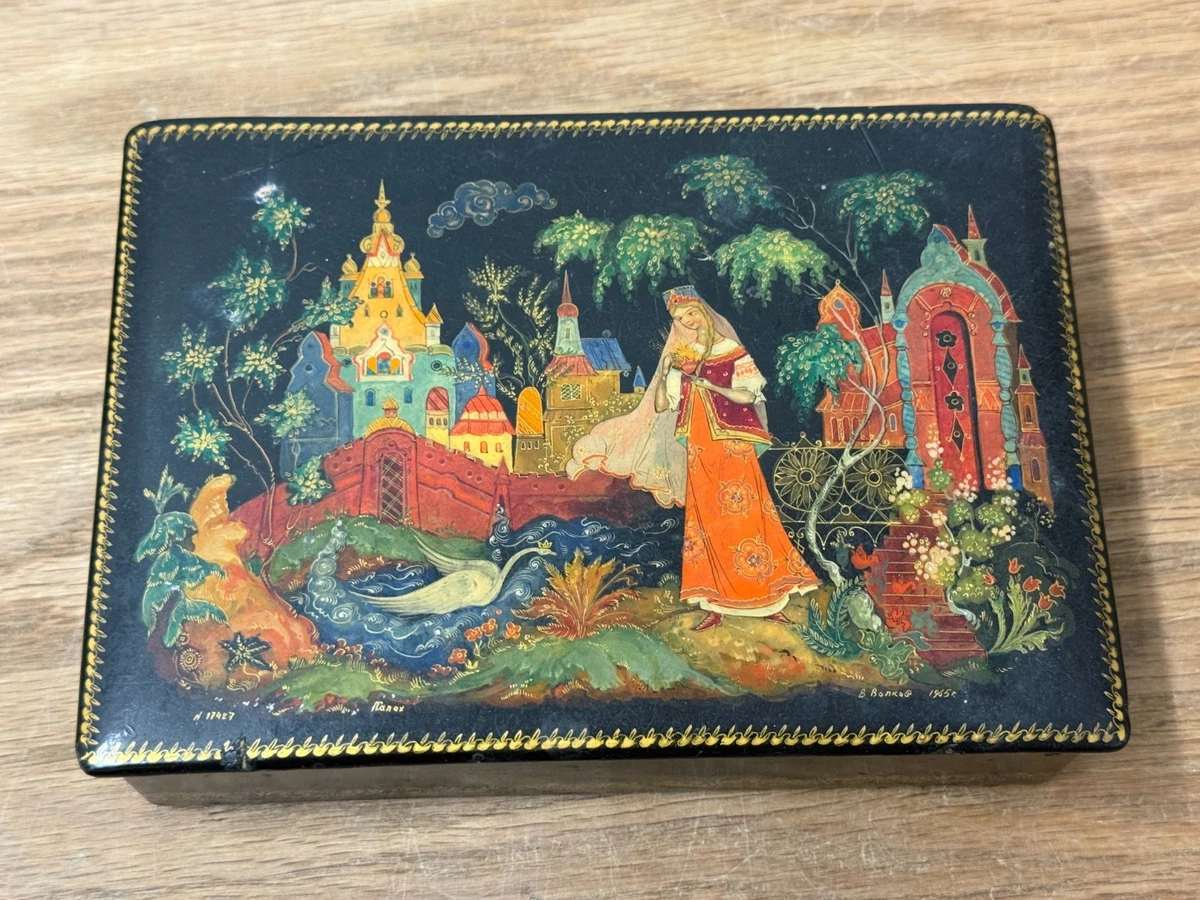 Russian Lacquer Box Palekh for sale | eBay