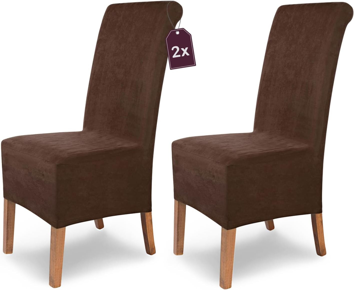 Coprisedie Leon Scheffler-Home: Protezione Elegante Set da 2 Pezzi