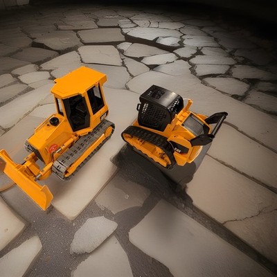 Bruder Caterpillar Track-Type Tractor Bulldozer 1:16 Scale Pro Series + Loader