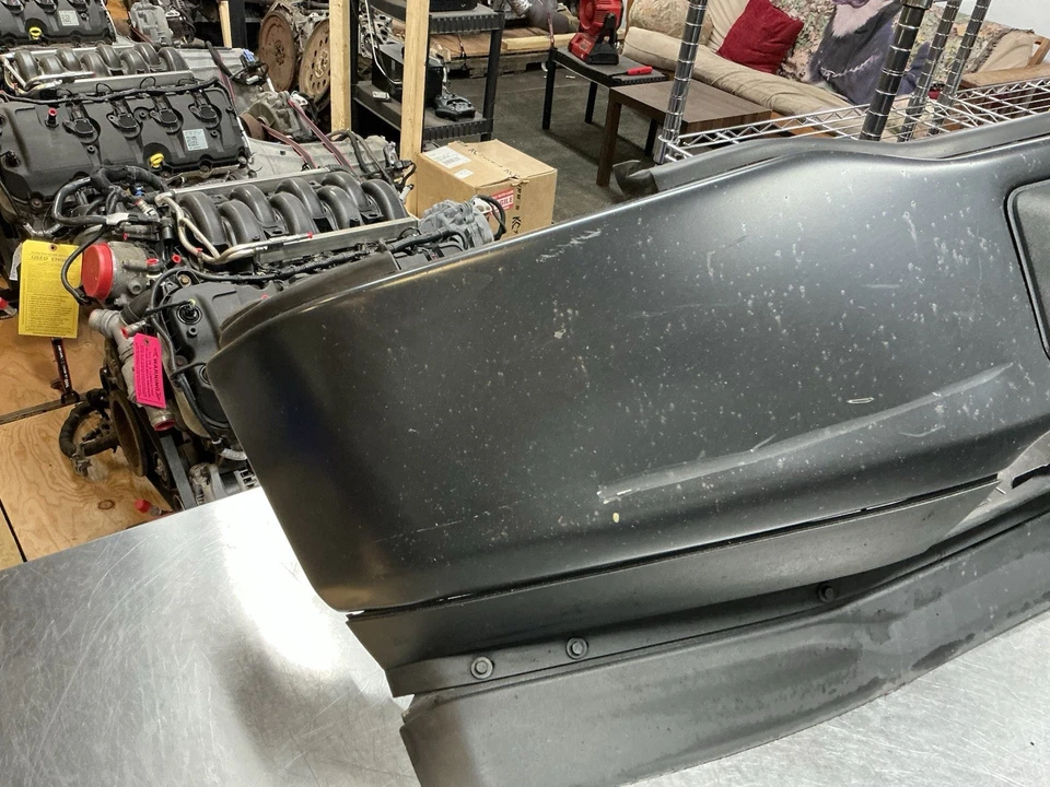 Ford F150 XL 2018-2020 parachoques delantero sin luces antiniebla ganchos de remolque cortados #226 Foto 2 de 4