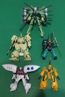 HGUC 1/144 Zeta Gundam Lot Methuss Dijeh The O Palace Athene Qubeley Built