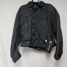 Olympia Maverick Motorcycle Jacket Dark Grey Large *CLOSEOUT Was $199.95*