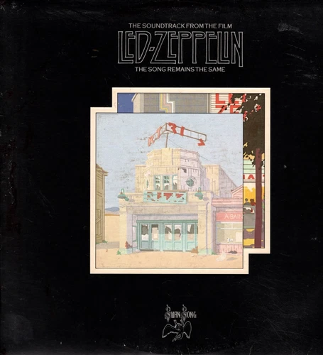 LED ZEPPELIN on LP  "  The SONG REMAINS THE SAME" rock hard rock