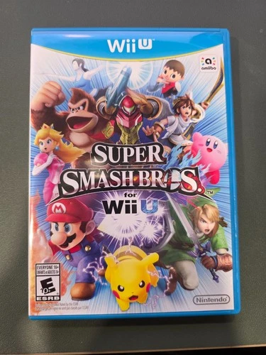 [CIB] [TESTED] Super Smash Bros. for Wii U -- (Nintendo Wii U, 2014) w/ manual