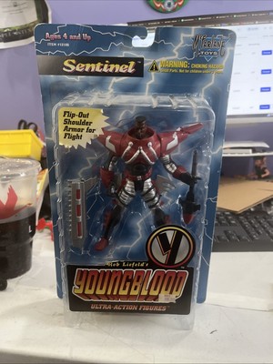 Mcfarlane Toys 1995 Spawn Youngblood Series 1 Sentinel Ultra Action Figure New