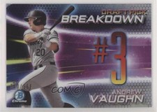 2019 Bowman Draft Chrome Scouts Pick Breakdown Refractor /250 Andrew Vaughn s3g