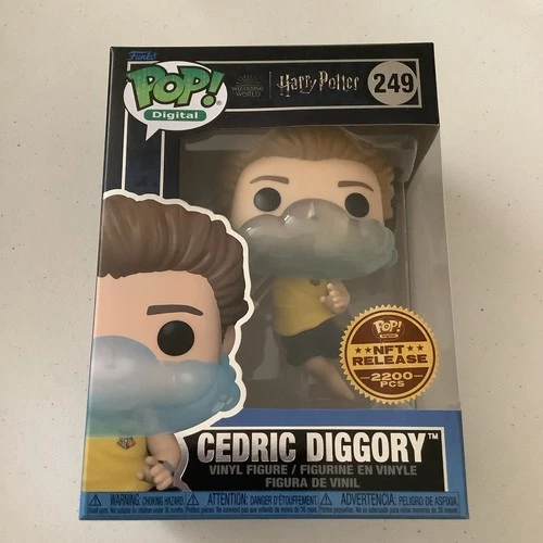 Funko Pop! Digital: Wizarding World Harry Potter Cedric Diggory Droppp Exc  249