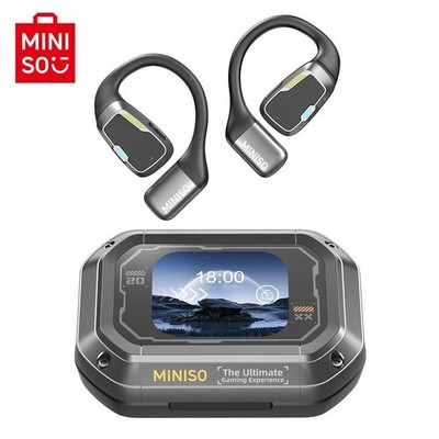 MINISO M98 AI Headphones Translator, 135 Languages Voice Translator, GRAU