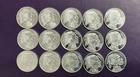Lot of 15 - 1 Gram .999 Fine Silver Rounds