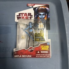 New In Box Star Wars The Clone Wars Aayla Secura CW40