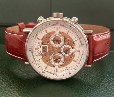 Pionier Miami Automatic GM-506 Men's Skeleton Watch - Made in Germany