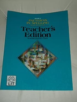 Patterns in Spelling Book 2 Teachers Edition Brown T.