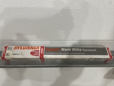 Sylvania Fluorescent Bulbs Premium Soft White F14T12/DSW/RP 14W 15'' T12 Qty 2