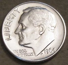 1964-P Roosevelt Dime — photo from another recent sale