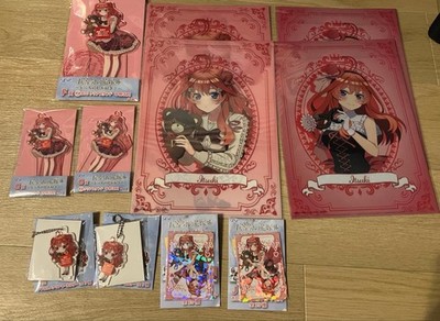 Nakano Miku Five Equal Parts Bride Acrylic Stand Set Collectible Anime Japan