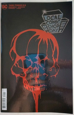 #ad DC Comics Task Force Z #2 Local Comic Shop Day Foil Variant NM 9.4 $3.99