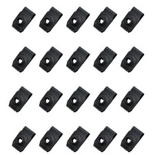 OZXNO 20 Pcs Extruded U Type Nuts M6 U Clip on Nut for Automotive Metal Fende...
