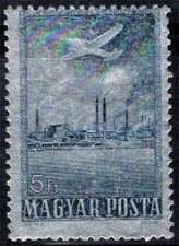 Hongrie 1955 Mi. 1449 Neuf ** 100% Poste aérienne 5 ft, plan