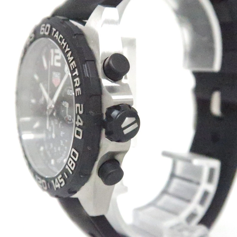 Кварцевый черный рабочий хронограф Tag Heuer Formula 1 CAZ1010 - Изображение 4 из 4