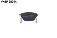 Bremsbelagsatz Scheibenbremse SKF Vkbp 90094 FüR Opel A18 P1UO Van Turbo Hybrid