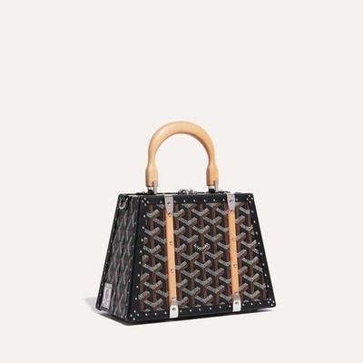 Goyard Tasche Damen Saigon Mini Trunk Bag Schwarz 143653984