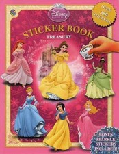 Disney Princess Sticker Book Treasury - Paperback, by Disney - Acceptable n