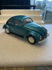 Vintage Tonka Teal Green Volkswagen Beetle # 52680 Pressed Steel 60’s