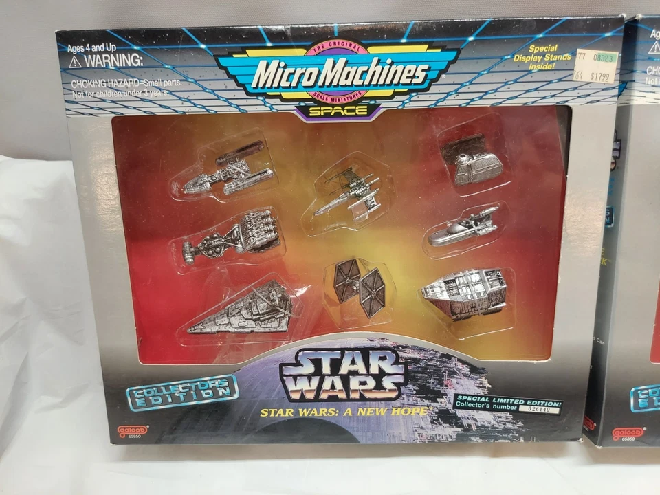 Micro Machines 1995 Star Wars Juego Completo - New Hope Empire Strikes Return Jedi Foto 3 de 4