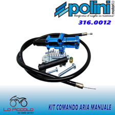 Polini Comando Starter Aria Manuale a Cavo Blu Universale Scooter Moto con filo