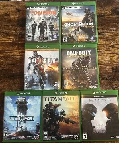 XBOX ONE Game Bundle Lot of 7. All Games Are In Great Condition. Untested