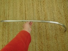 1942 1946 Pontiac 26 Streamliner Six Left Hand Rear Lower Fender Molding Nos