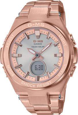 casio baby g shock rose gold