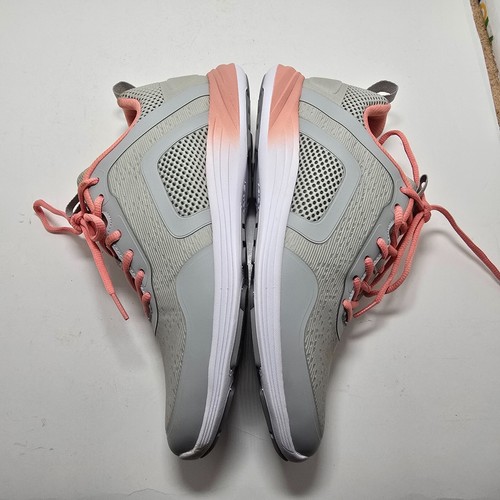 Neu im Karton Vionic Damen-Schnürschuhe grau orange Jojo Ombre Wanderschuhe Größe 10 - Bild 5 von 13