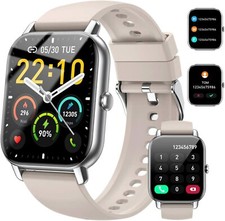 Nerunsa Smart Watch Android IOS P66D White