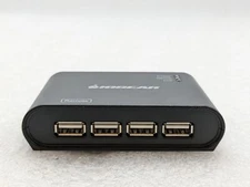 Iogear GUCE64 USB 2.0 4-Port BoostLinq Ethernet Extender - NG D3C