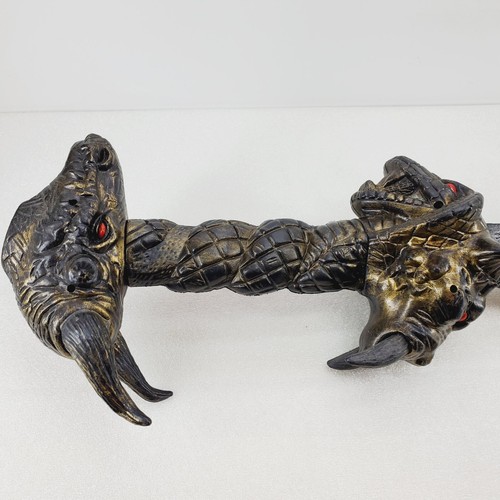Rubies Costume Co Sword Plastic Red eye COBRA sabertooth TIGER goat HALLOWEEN - Picture 3 of 8