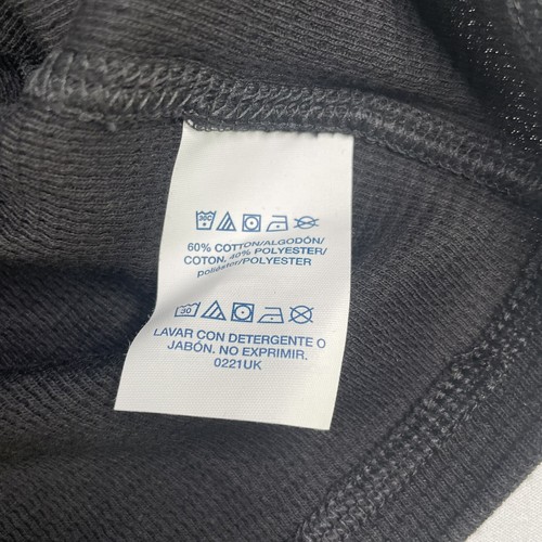 Polo Ralph Lauren Mens Ski Bear MEDIUM Black Waffle Thermal Crew-Neck Shirt - Picture 6 of 6