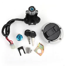 Ignition Switch Lock & Fuel Gas Cap Key Set for Suzuki GSXR 600 750 SV1000 T1