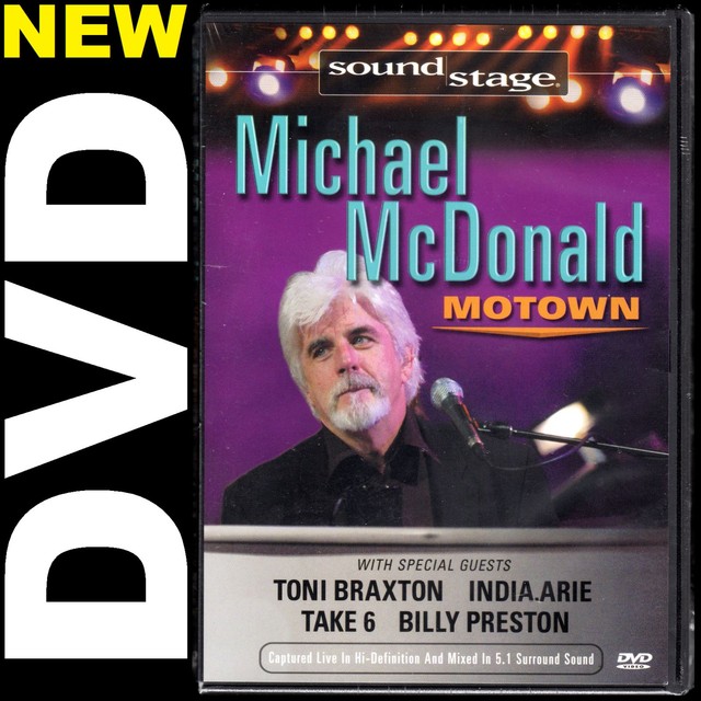 Soundstage Michael McDonald A Tribute to Motown Live (DVD, 2009