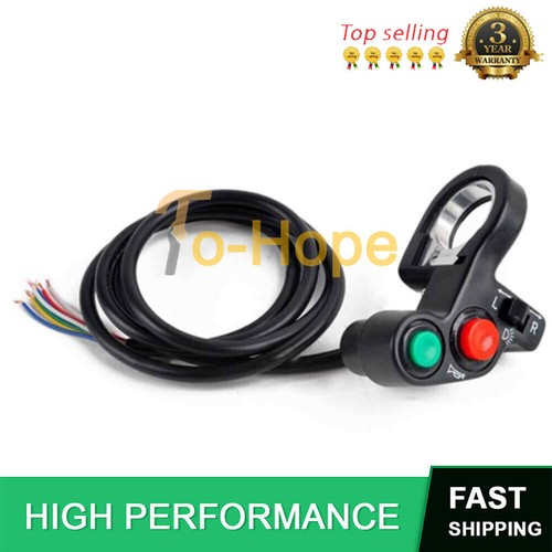 Universal Motorcycle Headlight Turn Signal/Horn Light ON-OFF Start ...