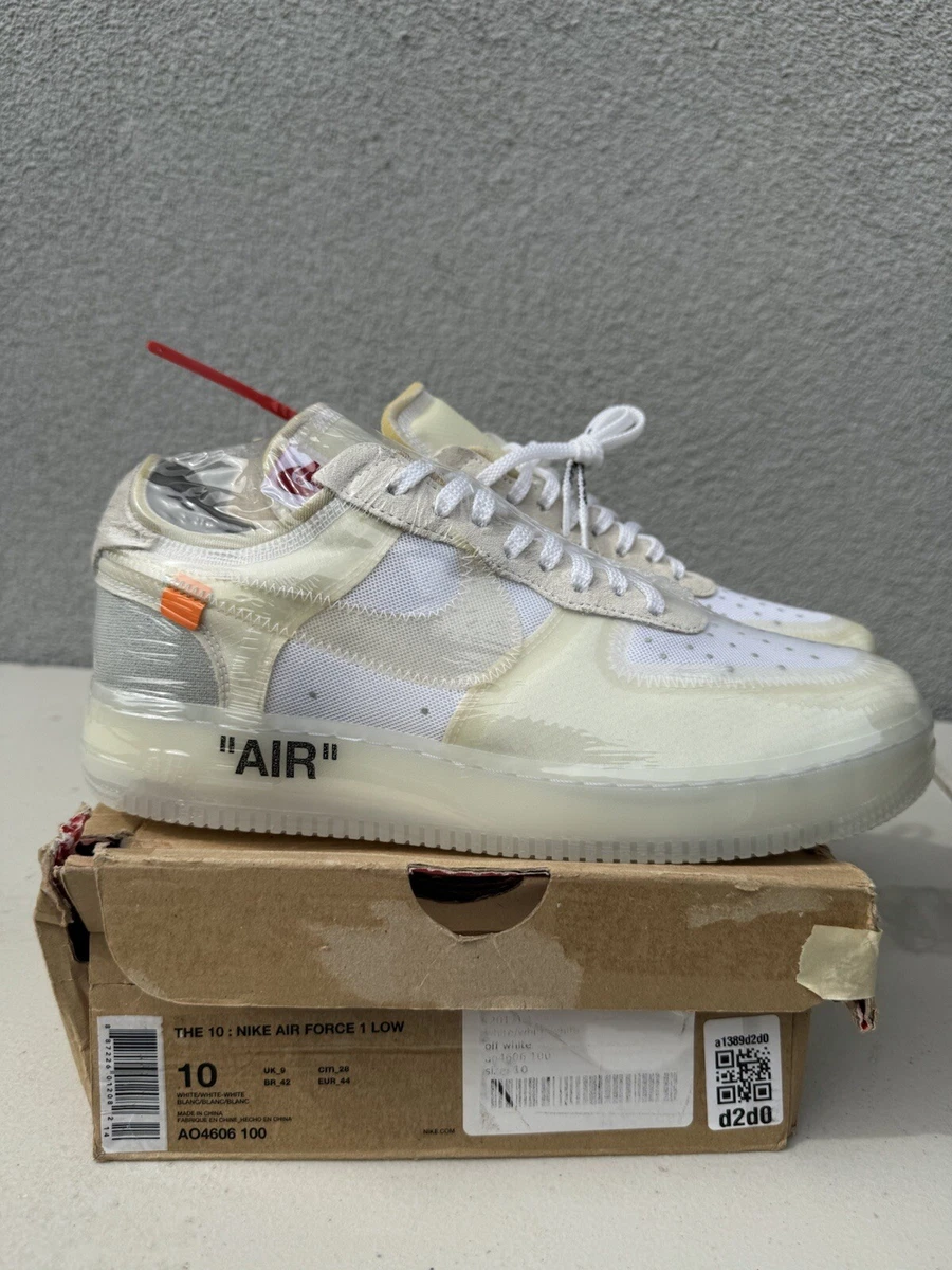 Nike Off-White x Air Force 1 Low The Ten for Sale | Authenticity