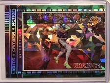 Pack to Plastic 2021-22 Lights Camera Action GREEN ICE Holo #10 Anthony Davis!