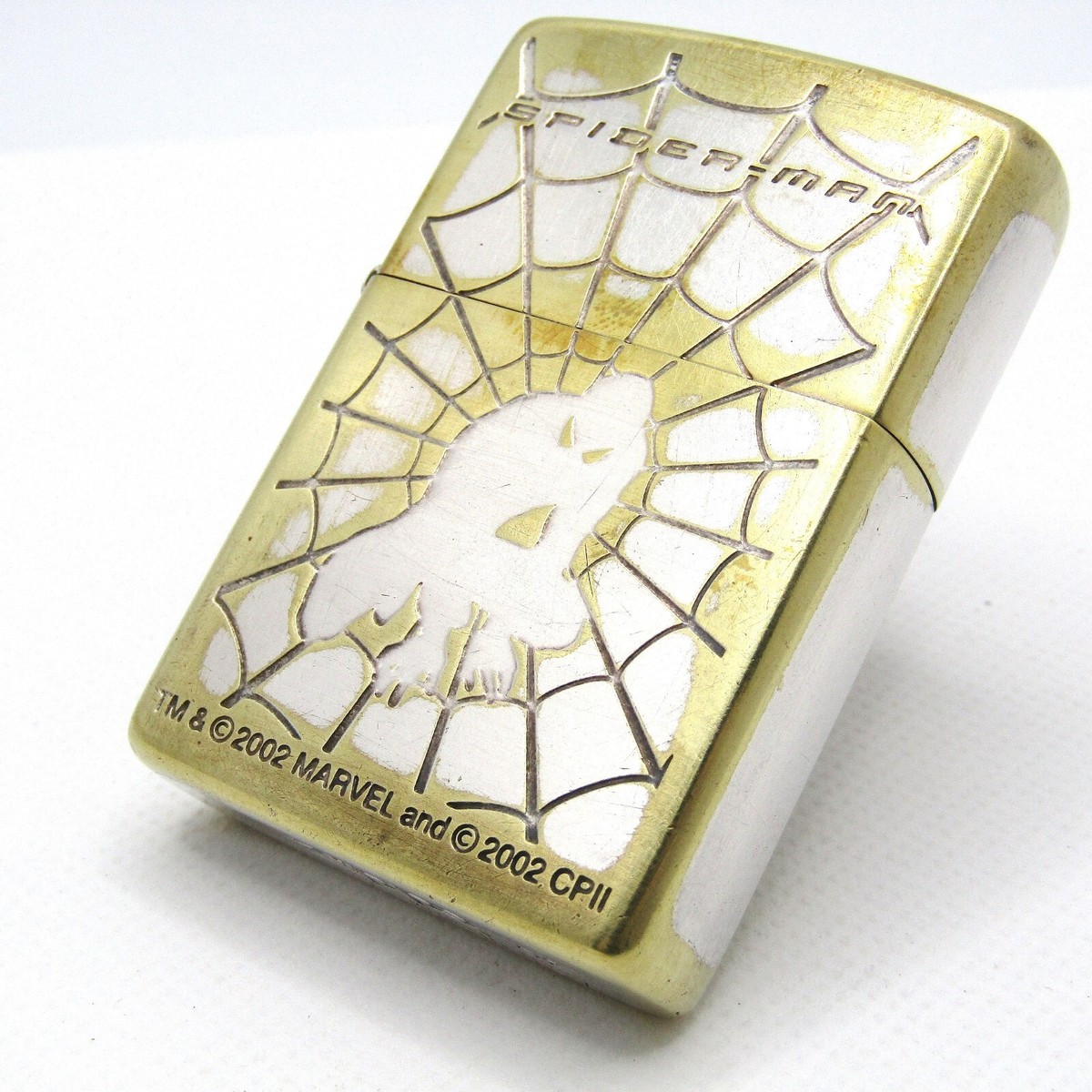 Spider-Man Zippo Oil Lighter 2002 Rare | eBay