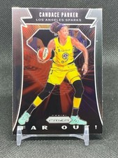 2020 Panini Prizm WNBA Far Out! Insert #4 CANDACE PARKER Los Angeles Sparks