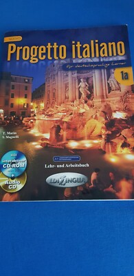 Nuovo Progetto Italiano Italienisch mit 2 Audio CD-ROM wie neu!