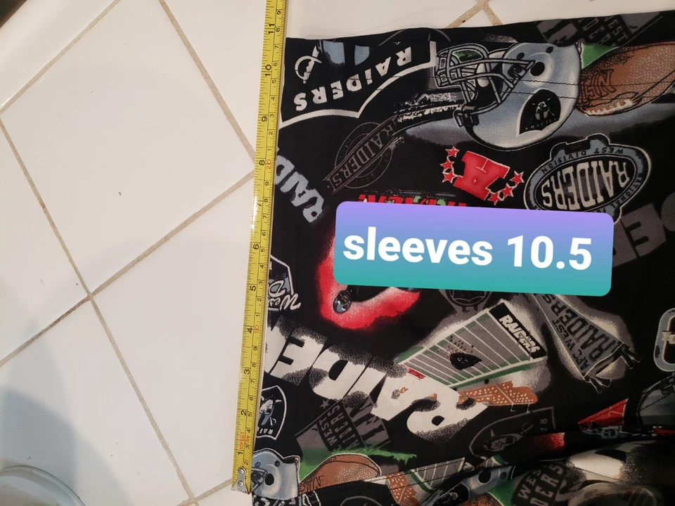 LV LAS VEGAS Raiders Football NFL Team Apparel Hawaiian  Shirt 3XL  - Image 4 of 4