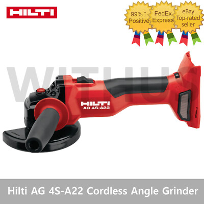 #ad #ad Hilti AG 4S A22 100 Cordless Brushless Angle Grinder Bare Tool 22V Bulk Pack $263.53