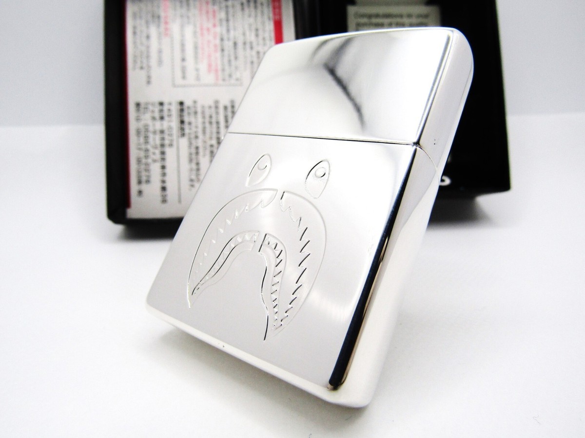 A Bathing Ape WGM Double Sides Engraved Zippo 2014 Mint Rare | eBay