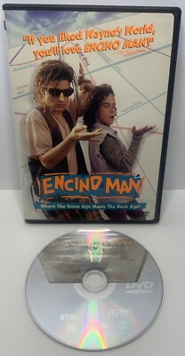 Encino Man (DVD, 1992, Brendan Fraser, Pauly Shore, OOP, Widescreen) Canadian